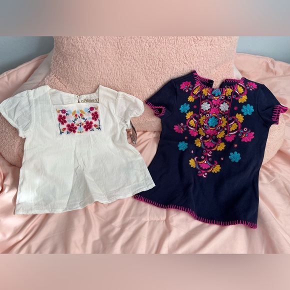 OshKosh B'gosh | Shirts & Tops | Two 2 Items Girls Shirt Dress Genuine ...